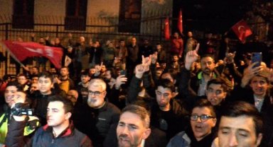 Kur'an-ı Kerim yakılması protesto edildi