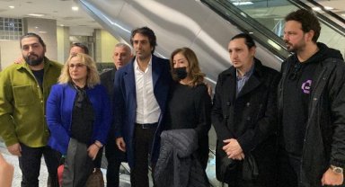 Mahsun Kırmızıgül 3 Şubat'ta vizyona girecek 'Prestij Meselesi' filmi için adliyeye geldi