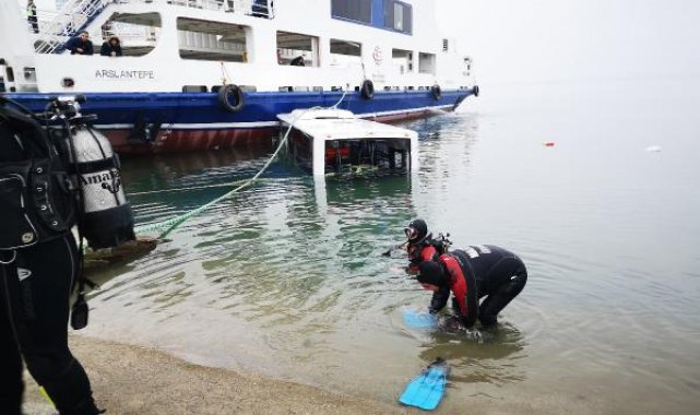 Malatya'da halk otobüsü, baraj gölüne devrildi: 4 yaralı