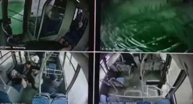 Malatya'da halk otobüsü, baraj gölüne devrildi: 4 yaralı