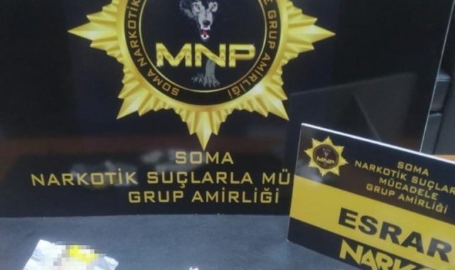 Manisa'da uyuşturucu tacirine operasyon