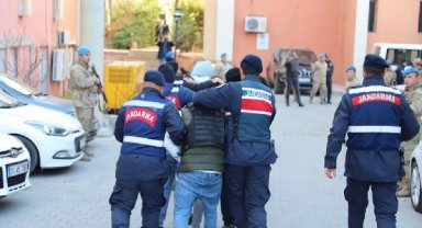 Mardin'de, cipteki 5 Iraklının öldüğü silahlı saldırının şüphelileri adliyede