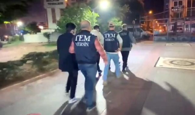 Mersin'de DEAŞ operasyonuna 3 tutuklama