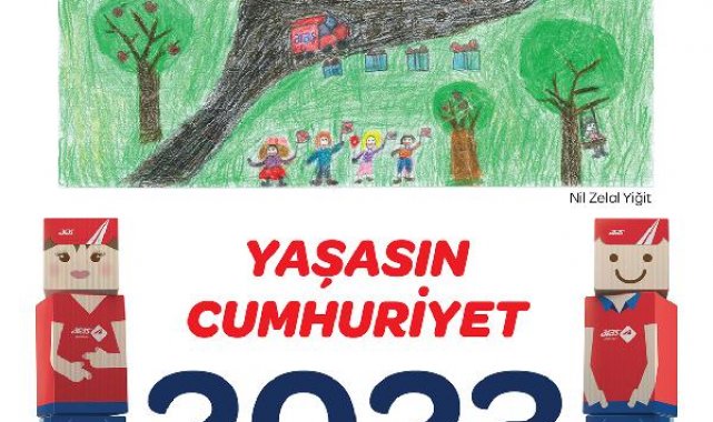 Minik Araslar'dan Cumhuriyet'in 100'üncü yılına özel takvim