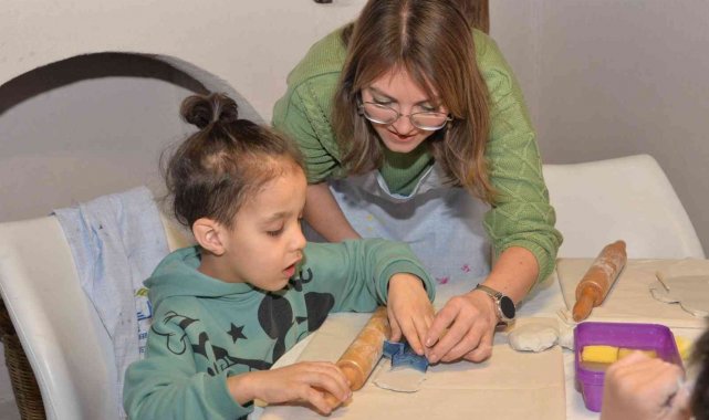 Minikler özenle kendi tasarımlarını yaptı