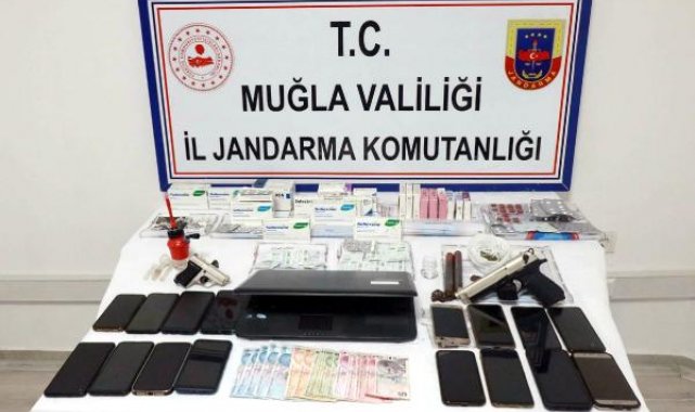 Muğla'da uyuşturucu operasyonu:15 gözaltı
