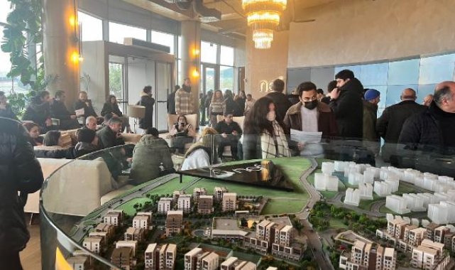NEF Çekmeköy'ün 3. etabında 327 konutun yarısı bir günde satıldı