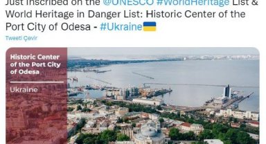 Odessa UNESCO'nun Dünya Mirası Listesi'ne girdi