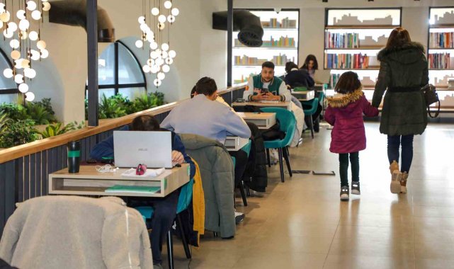 Öğrencinin Çalışma adresi Yarıyılda da Talas Kütüphaneleri