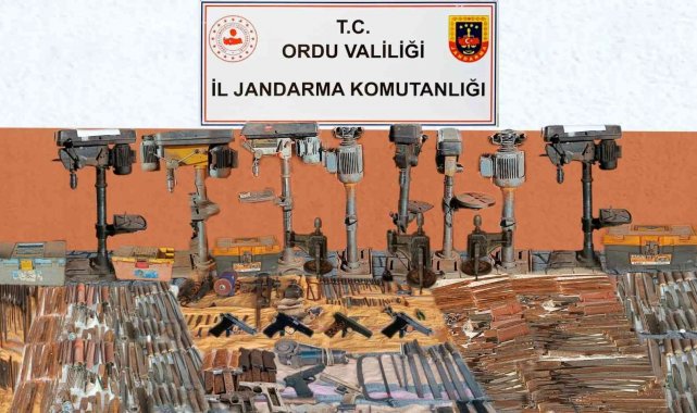Ordu'da jandarmadan kaçak silah operasyonu: 9 şüpheli yakalandı