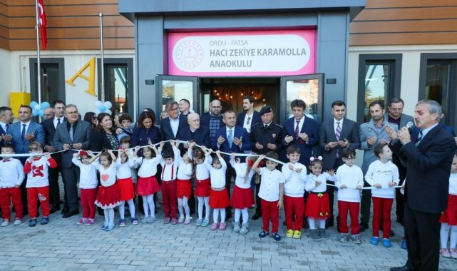 Ordu'ya 2,5 yılda 57 yeni okul