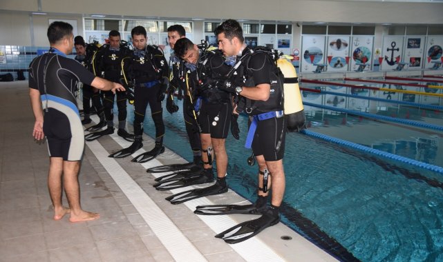 Osmaniye Belediyesi su altı ve su üstü kurtarma ekibi göreve hazır