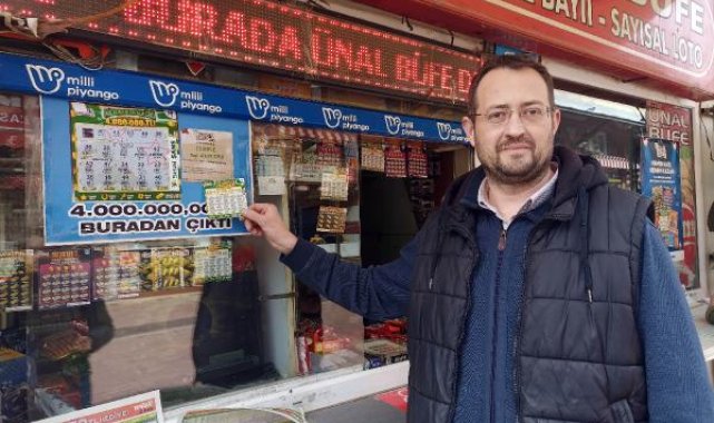 Para üstü olarak aldığı 'Kazı Kazan'dan, 4 milyon lira çıktı