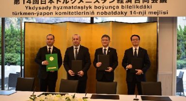 Rönesans Holding Türkmenistan'da yapılacak GTG-2 için imza attı