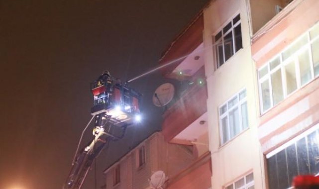 Samsun'da evde çakmakla oynayan çocuk yangına neden oldu