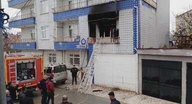 Samsun'daki ev yangınında 1 yaşındaki bebek hayatını kaybetti