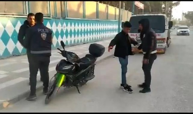 Şanlıurfa'da 75 çalıntı motosiklet ele geçirildi, 49 kişi gözaltına alındı