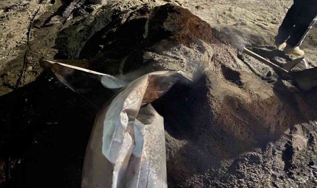 Şantiyedeki elektrik panosunda çıkan yangın paniğe neden oldu