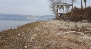 Sapanca Gölü'nde su seviyesi, 30,95 metreye düştü