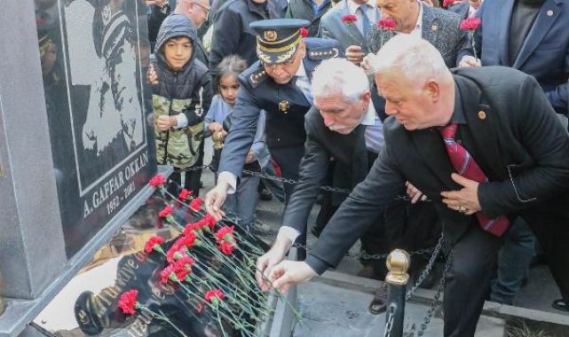 Şehit Emniyet Müdürü Gaffar Okkan ile 5 mesai arkadaşı anıldı