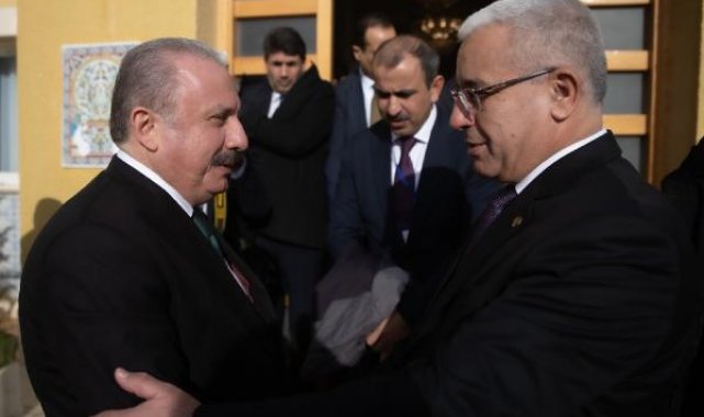 Şentop, Cezayir Ulusal Halk Meclisi Başkanı Boughali ile görüştü