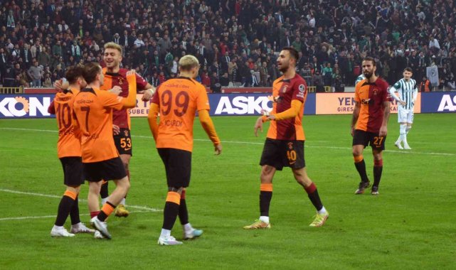 Spor Toto Süper Lig: Giresunspor: 0 - Galatasaray: 4