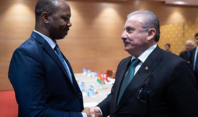 TBMM Başkanı Şentop, Burkina Faso Meclis Başkanı Bougouma ile görüştü