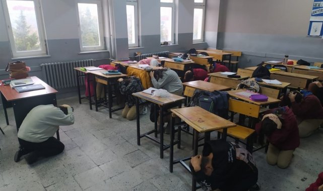 Tekirdağ'da afet eğitimleri devam ediyor