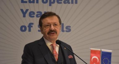 TOBB Başkanı Hisarcıklıoğlu: Vize ve taşıma kotalarına acil çözüm bulmalıyız