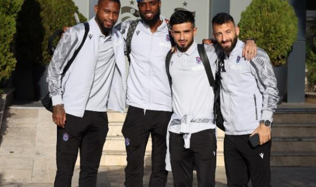 Trabzonspor 9 eksikle Hatay'a gitti