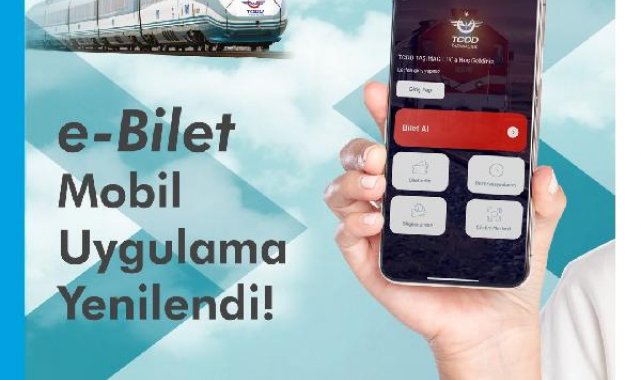 Tren bileti satış sistemi yenilendi