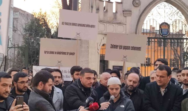 TÜGVA'dan İsveç Konsolosluğu önünde eylem