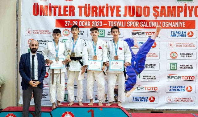 Ümitler Türkiye Judo Şampiyonası sona erdi