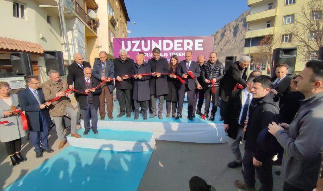 Uzundere'de toplu açılış töreni