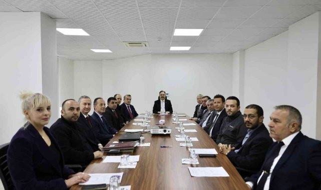 Vali Kızılkaya heyet toplantısına katıldı