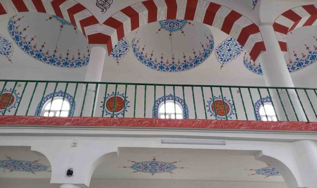 Yanan caminin tadilatında sona gelinde