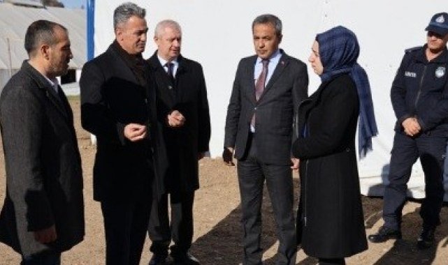 Yenipazar'a kurulan hayvan tesisinde inceleme