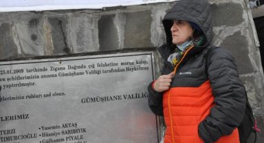 Zigana'da çığ felaketinde ölen dağcılar anıldı