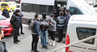 Zonguldak'ta 'fuhuş' operasyonunda yakalanan 6 şüpheli adliyede