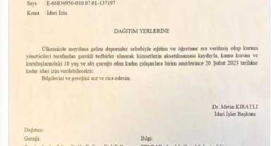 10 yaş altı çocuğu bulunan kamu çalışanı kadınlara idari izin