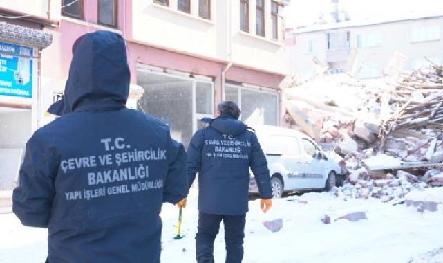 236 bin 410 binada hasar tespit çalışması; 33 bin bina ağır hasarlı