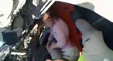 35 saat sonra kurtarılışının görüntüsü ortaya çıkan Eliza: Çok soğuk