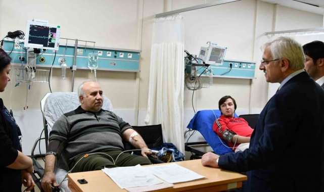 36 depremzedenin tedavilerine başlandı
