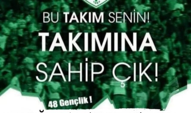48 Gençlik'ten Ermaş Muğlaspor maçına davet