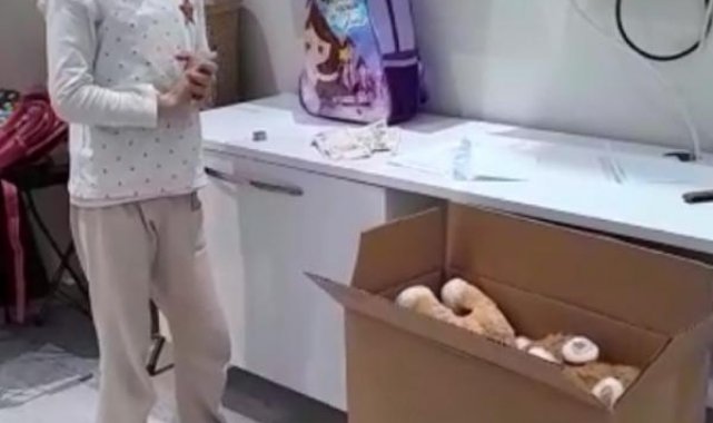 7 yaşındaki Ecrin biriktirdiği paraları gönderdi, notu herkesi duygulandırdı
