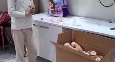 7 yaşındaki Ecrin biriktirdiği paraları gönderdi, notu herkesi duygulandırdı