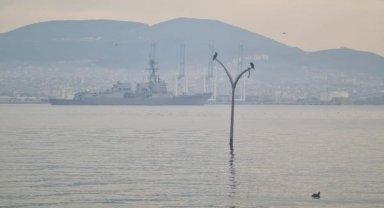 ABD savaş gemisi, İzmit Körfezi'nde