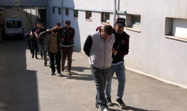 Adana'da 'torbacı' operasyonu: 6 gözaltı