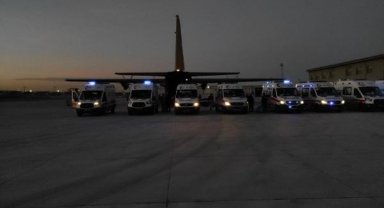 Adana'dan 10 yaralı askeri uçakla İstanbul'a getirildi