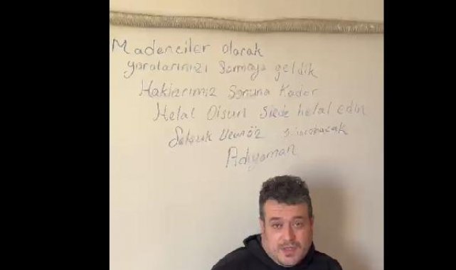 Adıyaman'daki madenciler: Kömür için değil, ömür için geldik
